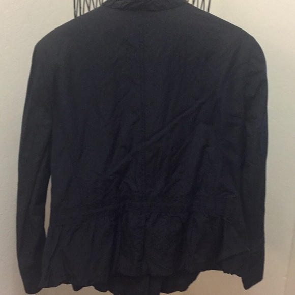 NWOT Rofa Moden Black Nylon Petal Jacket - Picture 4 of 5